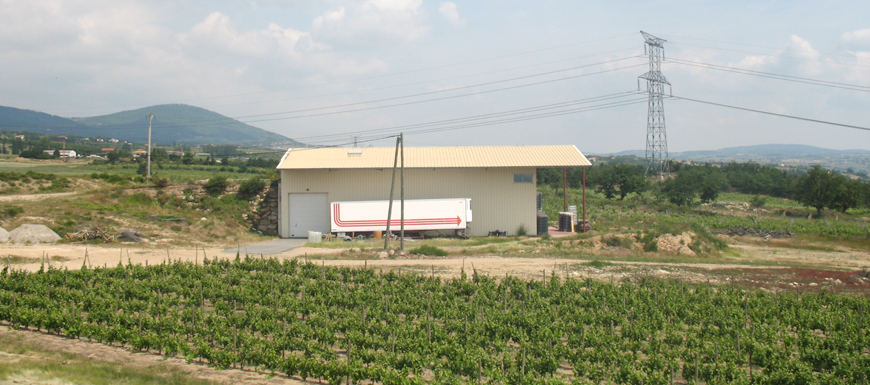 bâtiment agricole existant avant restructuration